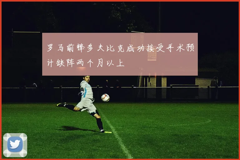 罗马前锋多夫比克成功接受手术预计缺阵两个月以上